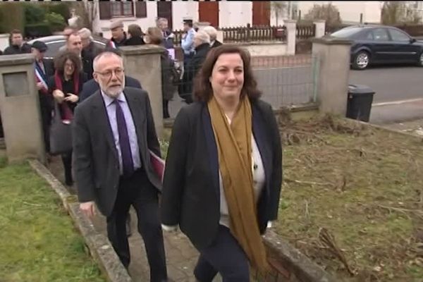 Emmanuelle Cosse en visite dans l'Oise