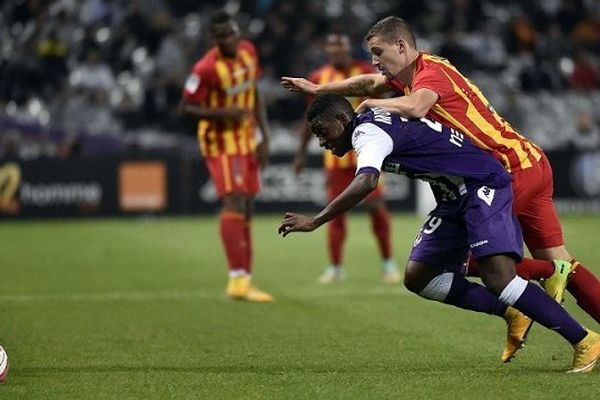 Les toulousains dépassés durant tout le match