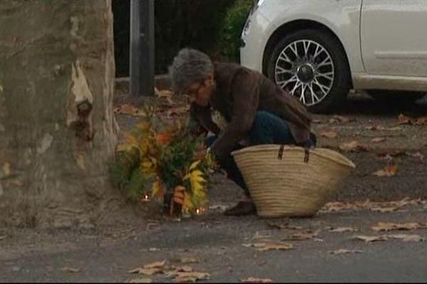 Sarah Wafflard, une conseillère municipale de Montlaur, a été tuée de cinq coups de couteau samedi dernier devant la mairie de Montlaur, dans l'Aude - 8 novembre 2015