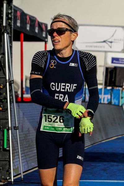 Séverine Guérif triple championne du monde de duathlon et victorieuse face au cancer du sein