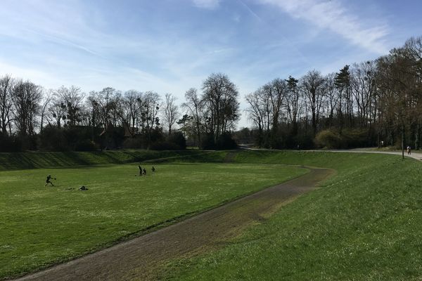 Parc de Champagne, le 6 avril 2018