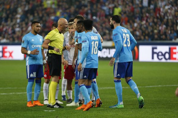 Demi-finale retour de la coupe d’Europe de football entre le FC Salzbourg et l'OM. 