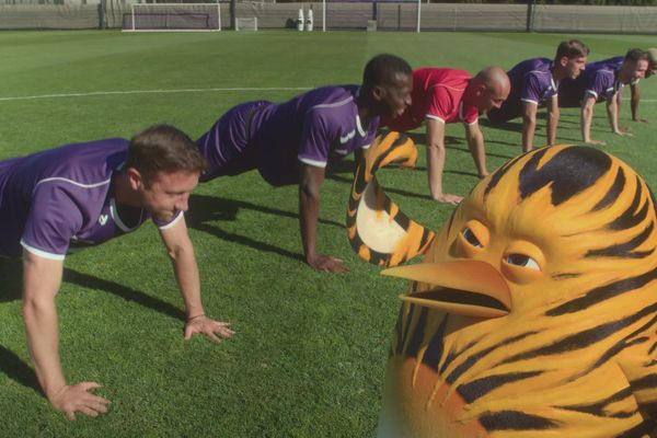 Le club du Toulouse Football Club a sorti un clip avec des personnages des As de la Jungles de l'entreprise d'animation toulousaine TAT.