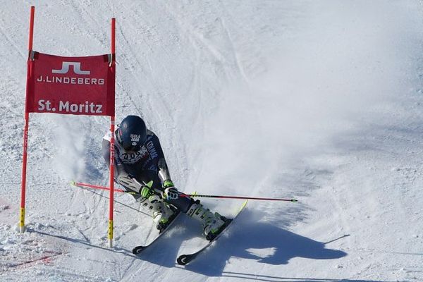 Mathieu Faivre, à St-Moritz