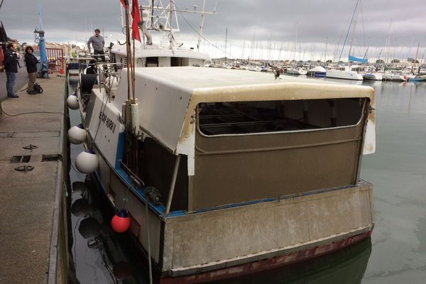 Avec les tempêtes, les passes du port d'Arcachon ont été fermées. Seuls les fileyeurs ont pu poursuivre leur travail. 