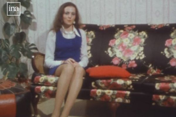 Nadia Koenne, Miss Flandres 1974 interviewée par France 3 Nord Pas-de-Calais. 