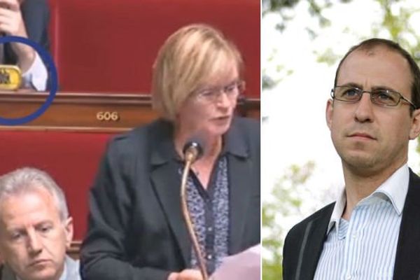 Le "gag" du député PS du Pas-de-Calais à l'Assemblée Nationale n'a pas fait rire tout le monde.