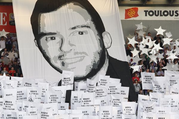 Le virage Est du Stadium de Toulouse a été baptisé "virage Brice Taton".