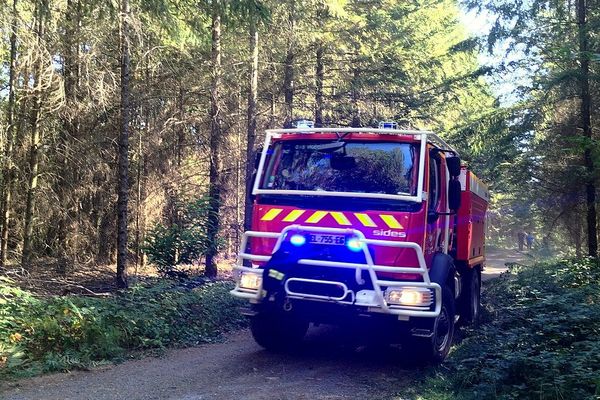 Les pompiers de la Haute-Vienne à Saint-Priest-Ligoure 