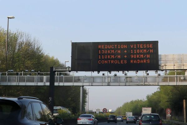 La vitesse est réduite sur les routes de l'Aisne et de l'Oise à cause d'un épisode de pollution.