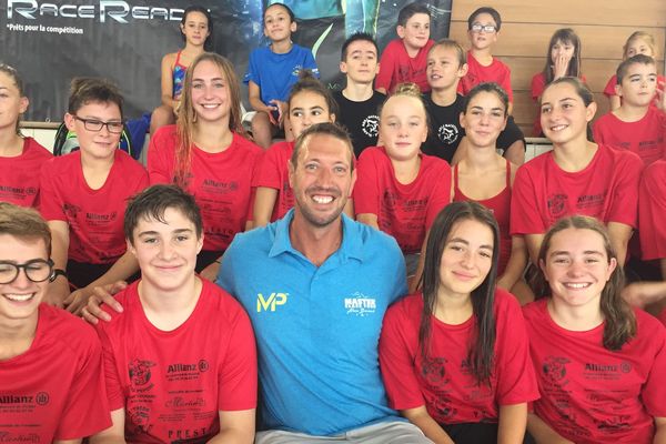 Alain Bernard, double champion olympique, invité pour les 10 ans du centre nautique Aqua'Noblat 