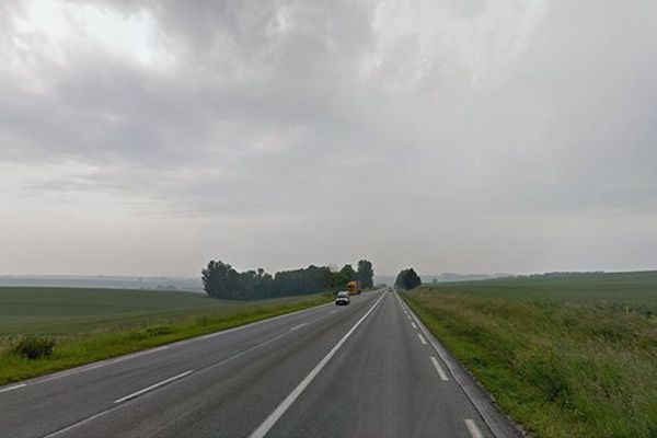 L'accident a eu lieu sur la N2 à Saint-Gobert dans l'Aisne. 