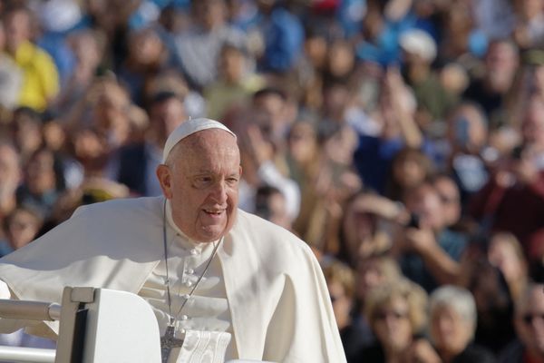 Le pape François.