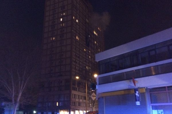 L'incendie a pris au 10ème étage