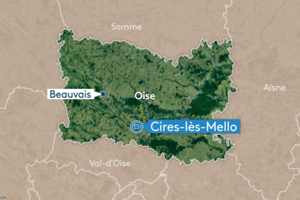 Un jeune homme a trouvé la mort sur la route à Cires-lès-Mello (Oise) vers 8h30 ce 6 janvier.