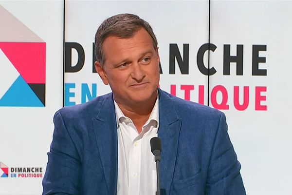 Louis Aliot, député Rassemblement national et conseiller municipal à Perpignan, invité de Dimanche en politique le 15 septembre 2019.