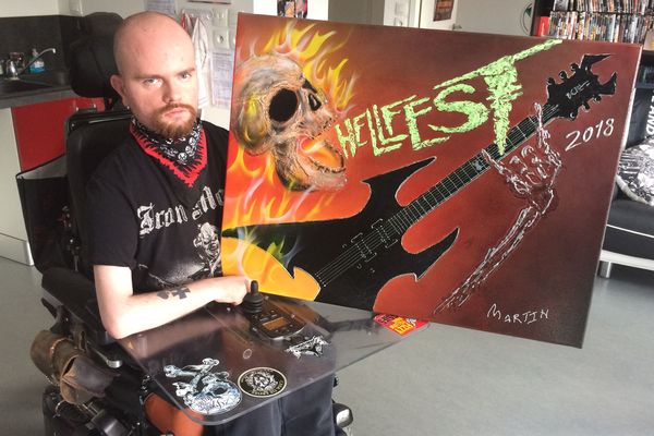 Martin ne louperait le Hellfest pour rien au monde