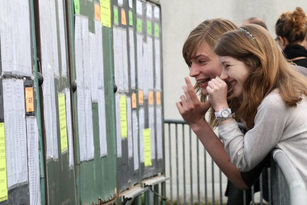 Les résultats du bac en 2012 au Lycée Albert Camus. (archives)