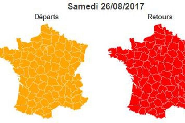 Le trafic ne sera pas simple ce week-end mais néanmoins moins difficile que le week-end précédent. Samedi sera la journée la plus chargée sur les routes. 