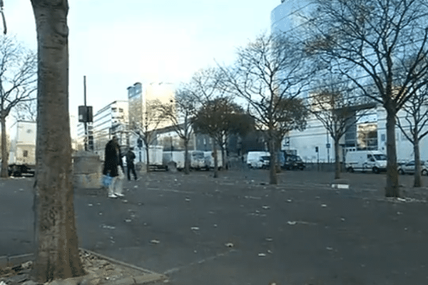 Une rue de Montreuil.