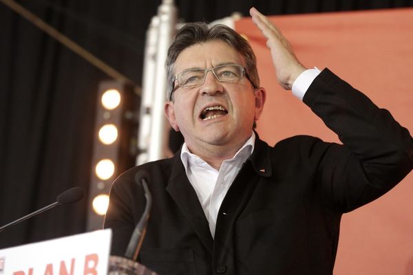 Jean-Luc Mélenchon, le 12 septembre à la Fête de l'Humanité