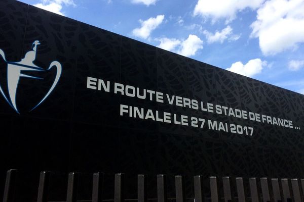 Le stade Raymond Kopa se prépare pour la finale de la coupe de France entre Angers SCO et PSG