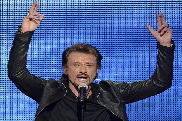 Johnny Hallyday en décembre 2012