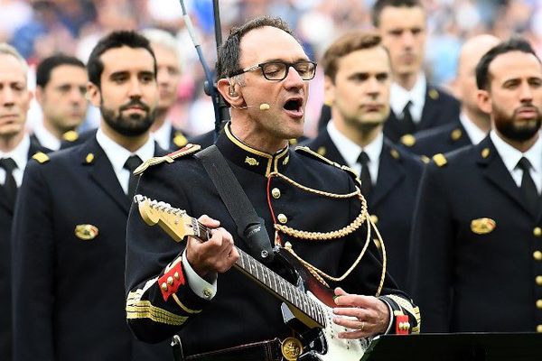 Jean-Michel Mekil, au Stade de France. 