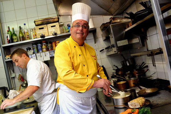 Clément Marot dans son restaurant, à Lille. (archive)