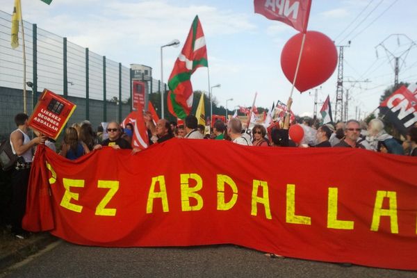 Manifestation de soutien à Lannemezan le 25 octobre 2013