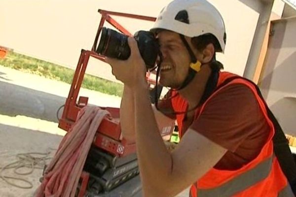 Toutes les phases du chantier méritent bien une photo, d'autant que l'objectif de ces travaux doivent se faire dans le respect de l'environnement. Cela mérite effectivement une photo !