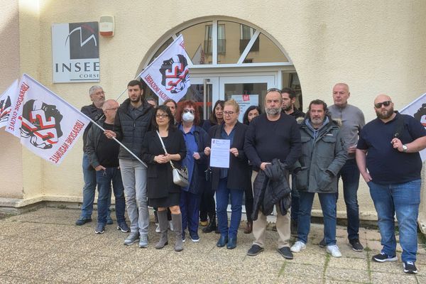 La section Insee du STC a organisé une conférence de presse ce mercredi matin à Ajaccio.