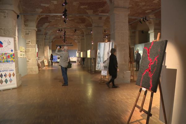 L'exposition est ouverte à la galerie des hospices de Limoges jusqu'au 18 mars.