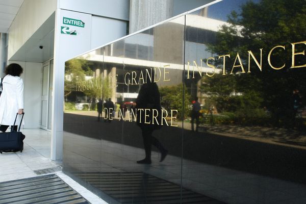 Le tribunal de grande instance de Nanterre, dans les Hauts-de-Seine.