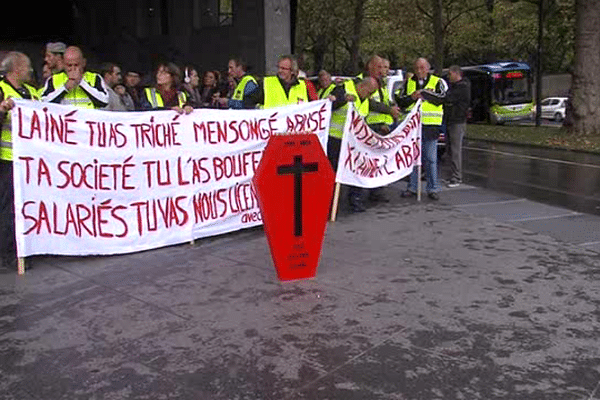 Si la liquidation de l'entreprise Xavier Lainé était prononcée, ce sont 90 personnes qui se retrouveraient sans emploi.