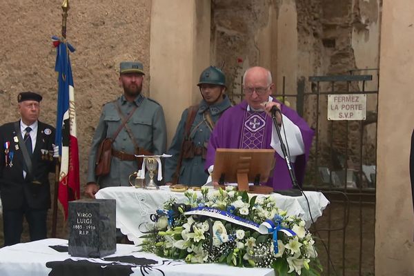 Une cérémonie d'hommage a été organisée à Casabianca le 11 août 2024 pour le retour du corps de Virgo Luigi.