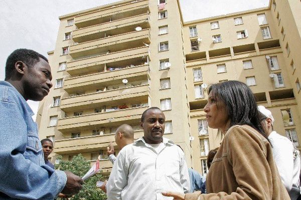 Nora Preziosi dans les quartiers Nord