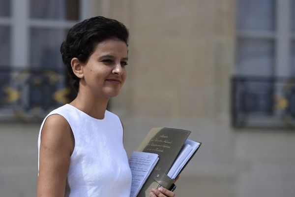 La ministre de l'Éducation nationale, Najat Vallaud-Belkacem.