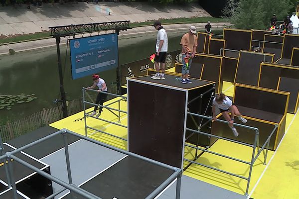 Une manche de la coupe du monde de Parkour se déroule ce weekend du 20 mai 2023 au Fise de Montpellier.