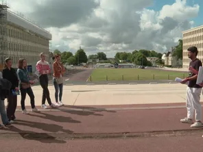 Des visites ont été organisées par des étudiant.es bénévoles sur les campus de l'université de Caen (Calvados).