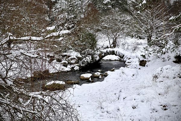 Neige dans le Limousin