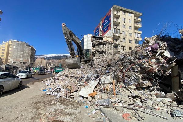 Les Architectes de l'urgence sont arrivés en Turquie le 14 février.