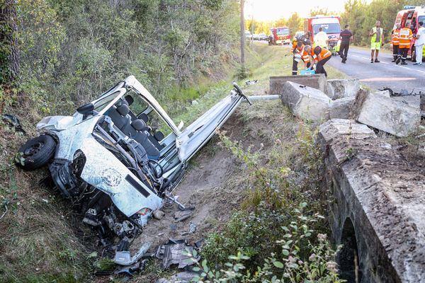 L'un des drames de l'année 2023 : un accident de minibus a fait une jeune victime de 12 ans et sept blessés fin août à Houeillès en Lot-et-Garonne.