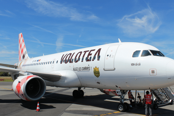 La compagnie Volotea à Nantes