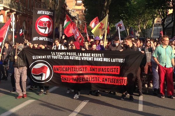 Les manifestants se sont rassemblés en mémoire de Clément Méric