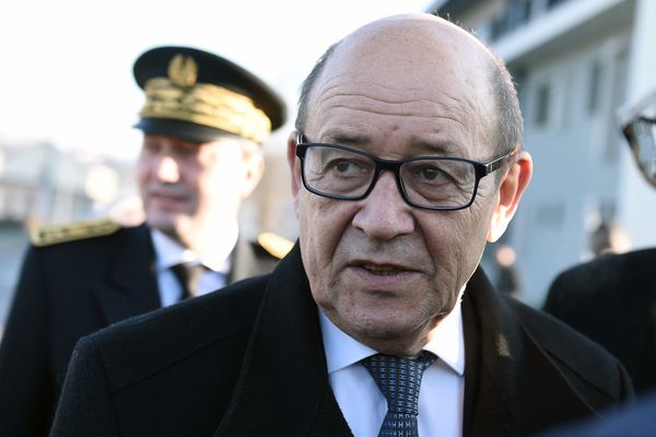 Jean-Yves Le Drian, ministre de la Défense, en janvier 2017