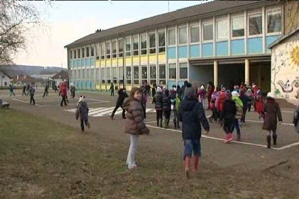 L'école élémentaire Albert Schweitzer de Dannemarie