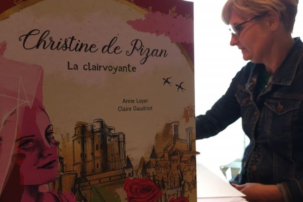 L'histoire de Christine de Pizan contée en BD et illustrée par l'artiste limougeaude Claire Gaudriot