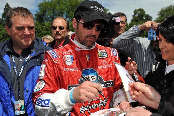 La Grande Parade des Pilotes, le moment idéal pour obtenir un autographe de Patrick Dempsey...