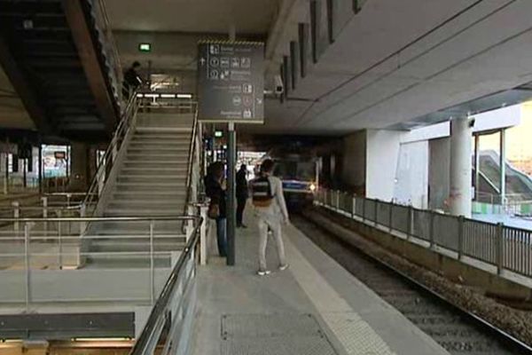 La nouvelle gare Nanterre-Université.